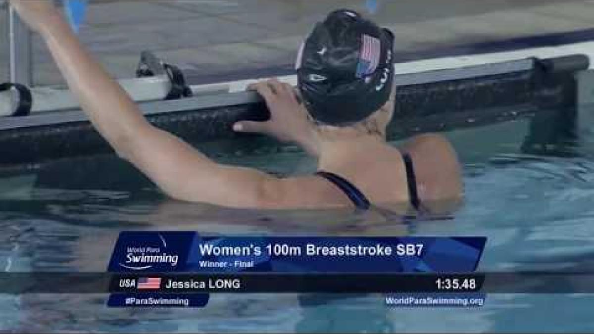 Women's 100 m Breaststroke SB7 | Final | Mexico City 2017 World Para Swimming Championships
