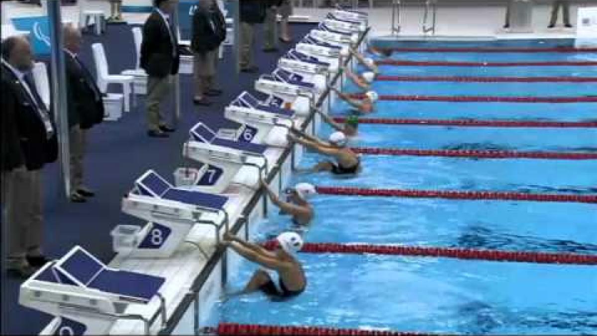 Swimming - Women's 100m Backstroke - S10 Final - London 2012 Paralympic Games
