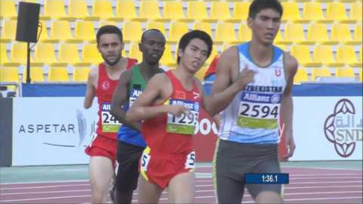 Men's 1,500m T46 | final |  2015 IPC Athletics World Championships Doha