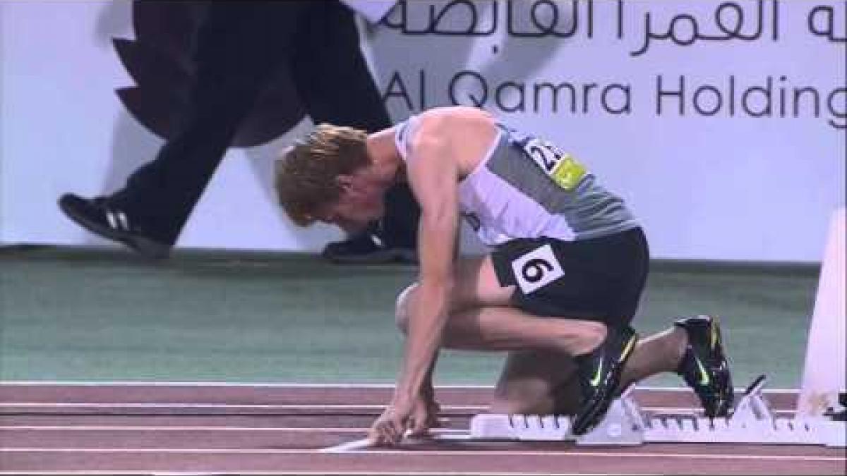Men's 200m T36 | heat 1 |  2015 IPC Athletics World Championships Doha
