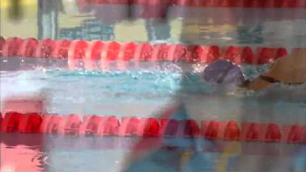 Swimming - women's 150m individual medley SM3 medal ceremony- 2013 IPC Swimming World Championships