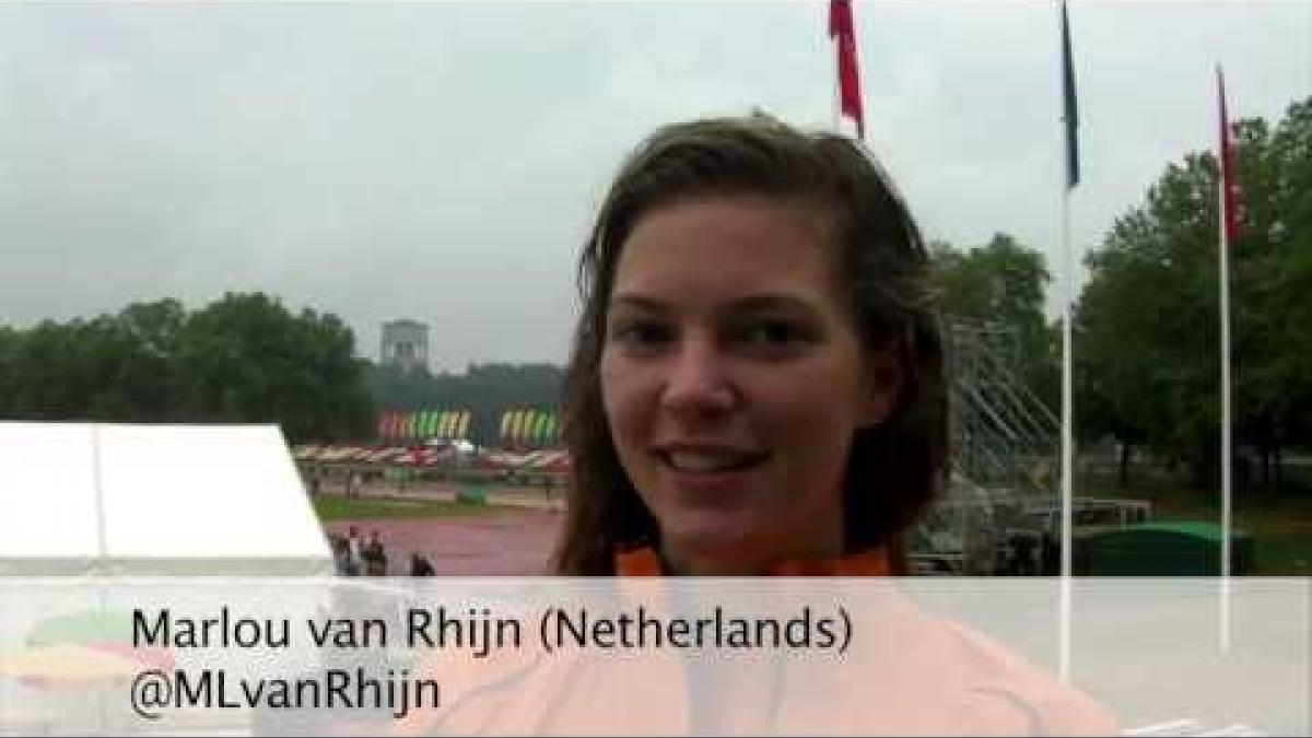 Watch the Netherlands' Marlou van Rhijn "Blade Babe" LIVE on ParalympicSportTV