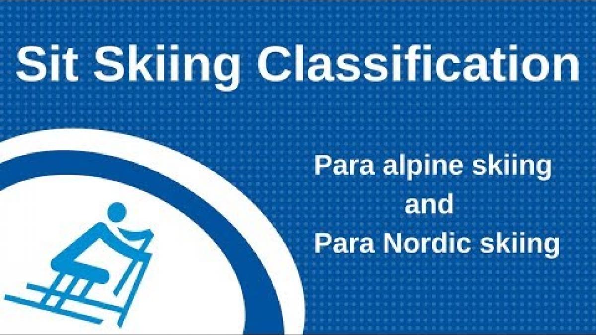 Sit Skiing Classification