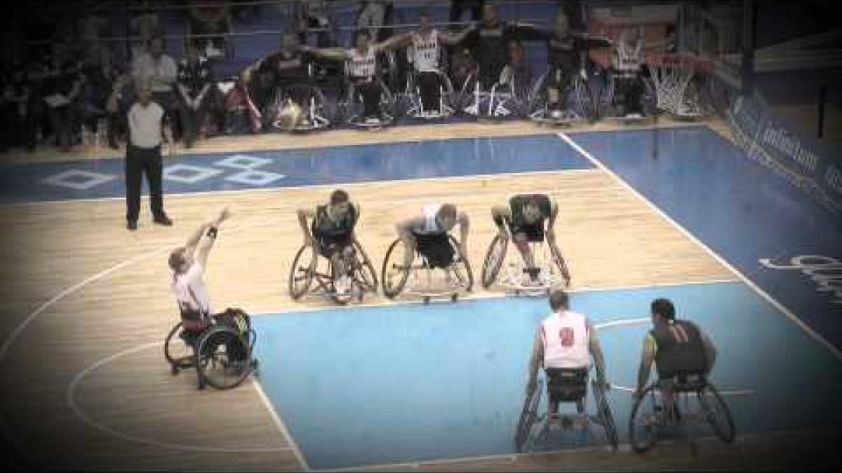 Canada's men's wheelchair basketball team
