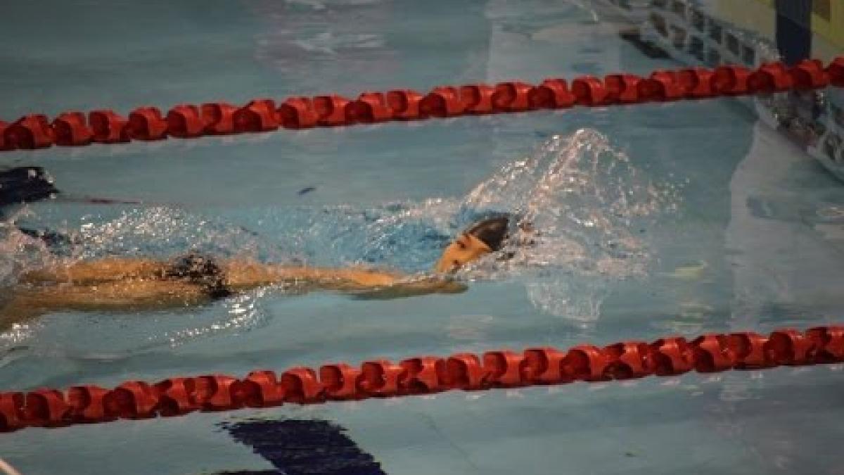 WORLD RECORD Men's 100m Backstroke S6 | Final | 2015 IPC Swimming World Championships Glasgow