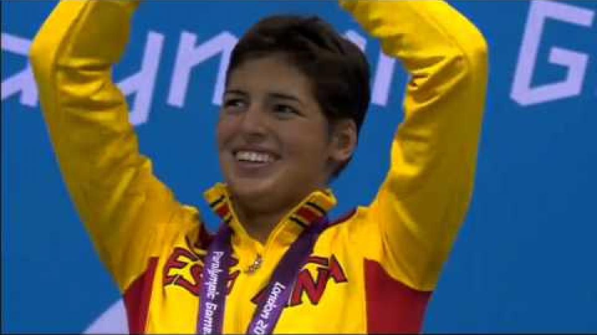 Swimming - Women's 100m Breaststroke - SB14 Victory Ceremony - London 2012 Paralympic Games