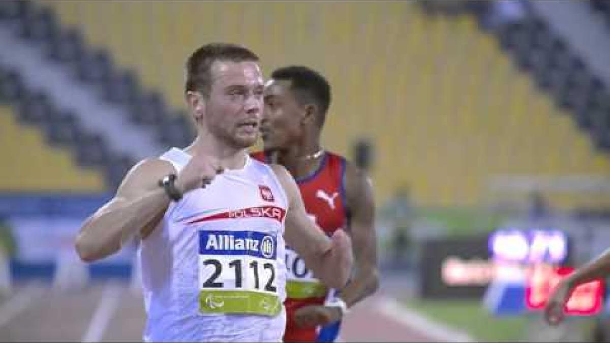 Men's 100m T47 | final |  2015 IPC Athletics World Championships Doha