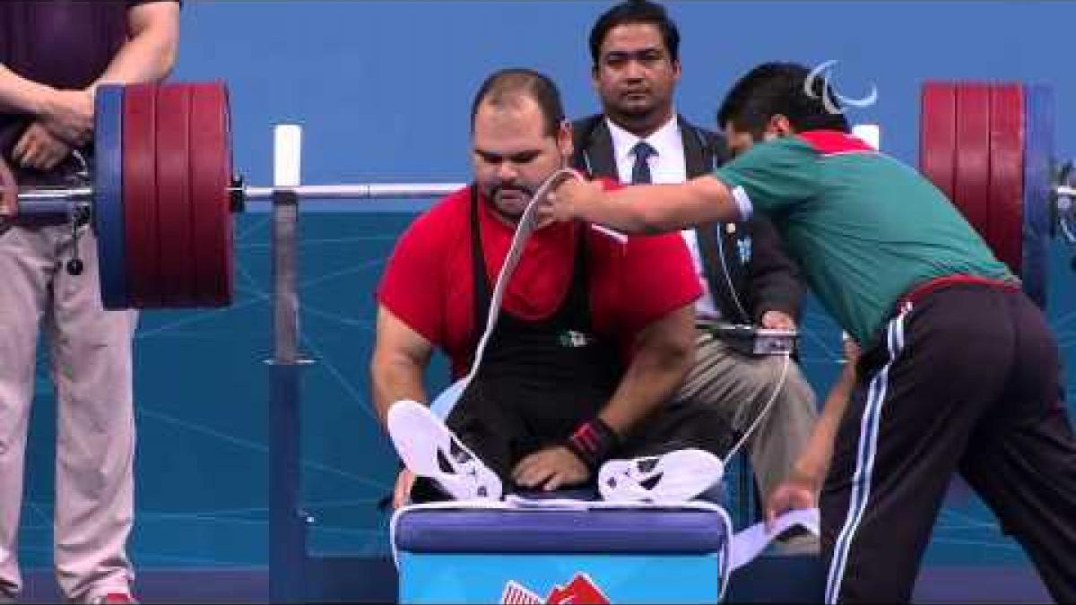 Powerlifting - Men's -90 kg Group A Final - London 2012 Paralympic Games