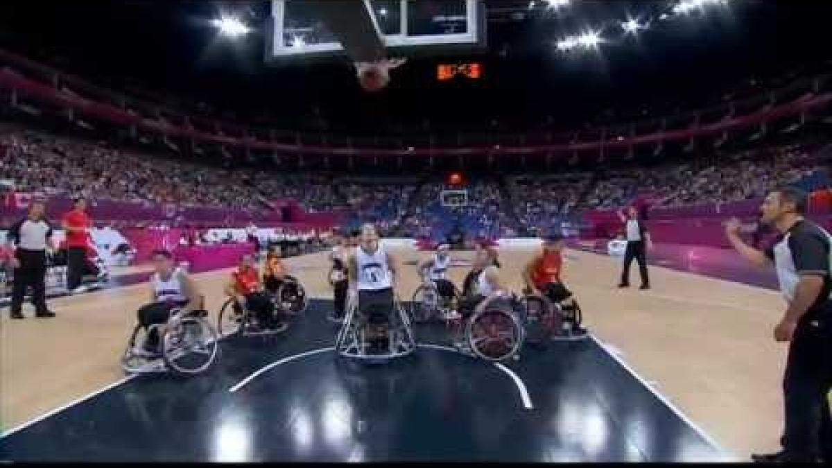Wheelchair Basketball - CAN vs CHN - Women's Playoff 5/6 Place - 2012 London Paralympic Games
