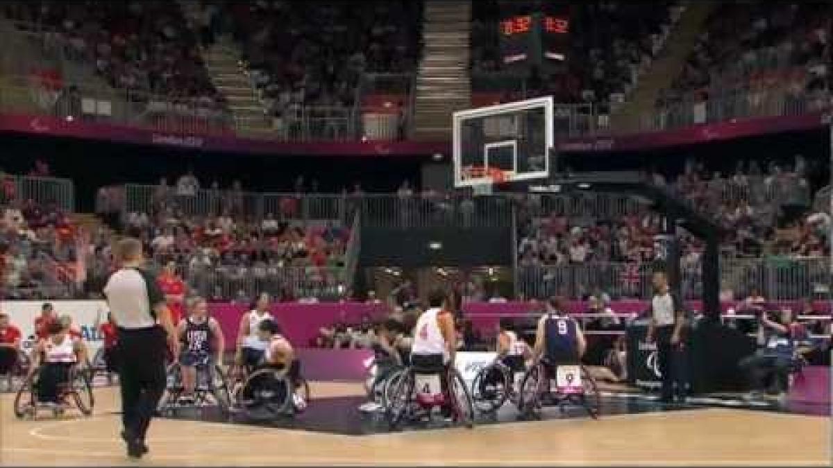 Wheelchair Basketball  - CHN versus USA - LIVE  - 2012 London Paralympic Games