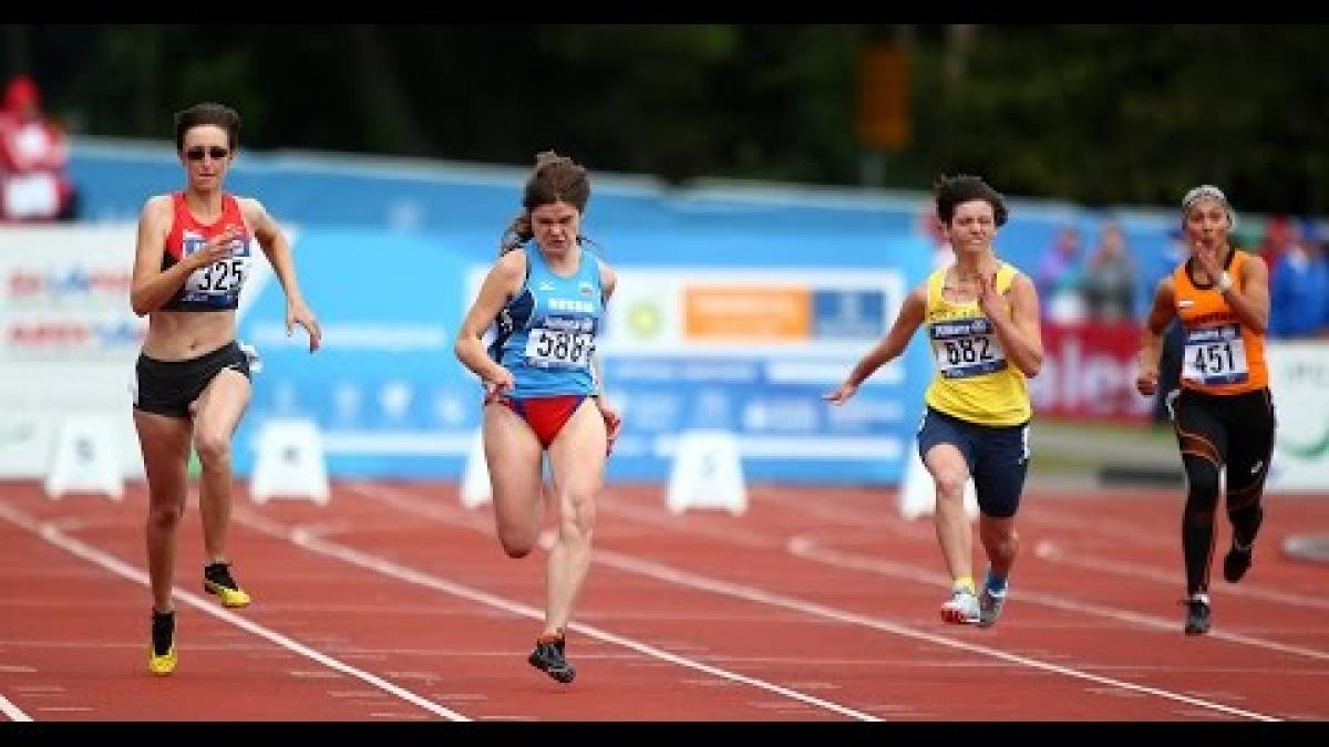 Women's 100m T36 | final | 2014 IPC Athletics European Championships Swansea