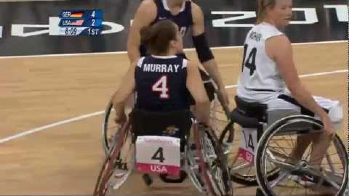 Wheelchair Basketball - Women's - GER versus USA - London 2012 Paralympic Game