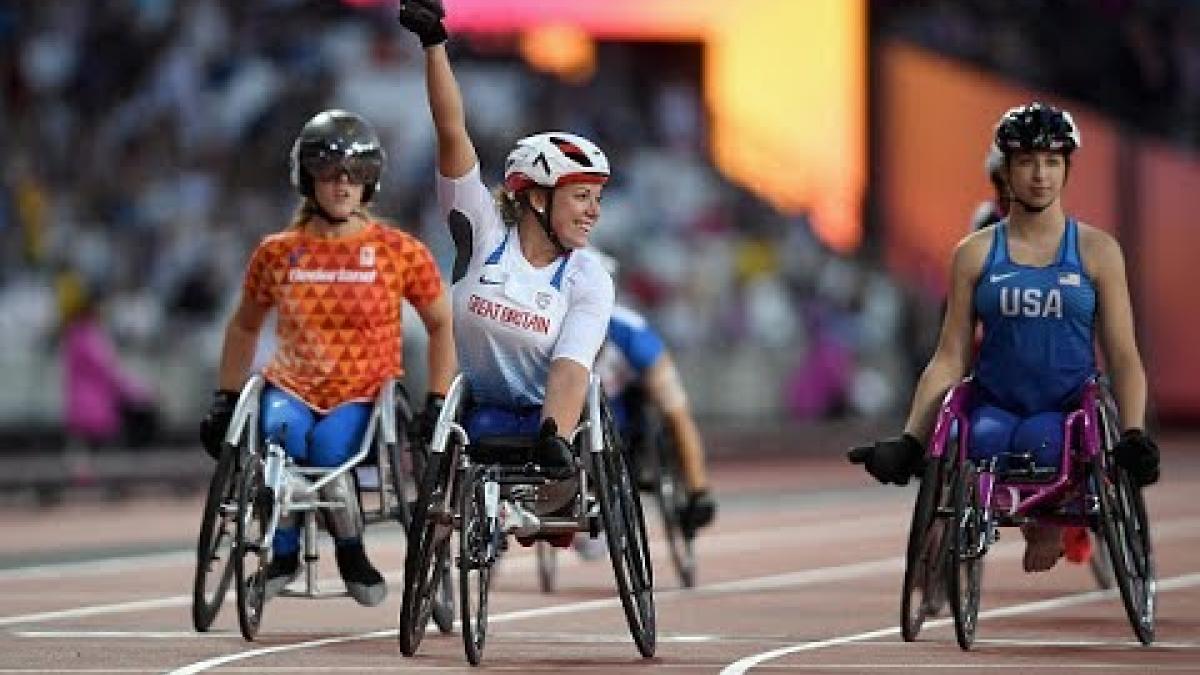 Women's 100m T34 | Final | London 2017 World Para Athletics Championships