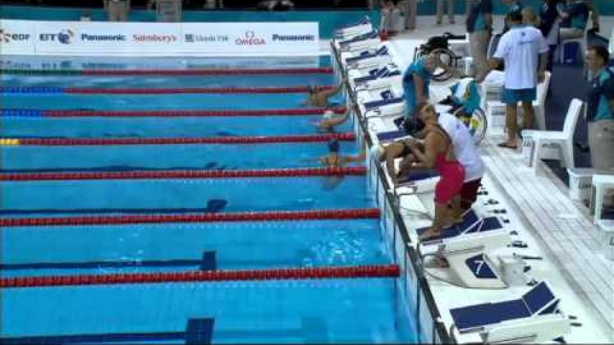 Swimming - Women's 50m Freestyle - S5 Heat 2 - 2012 London Paralympic Games