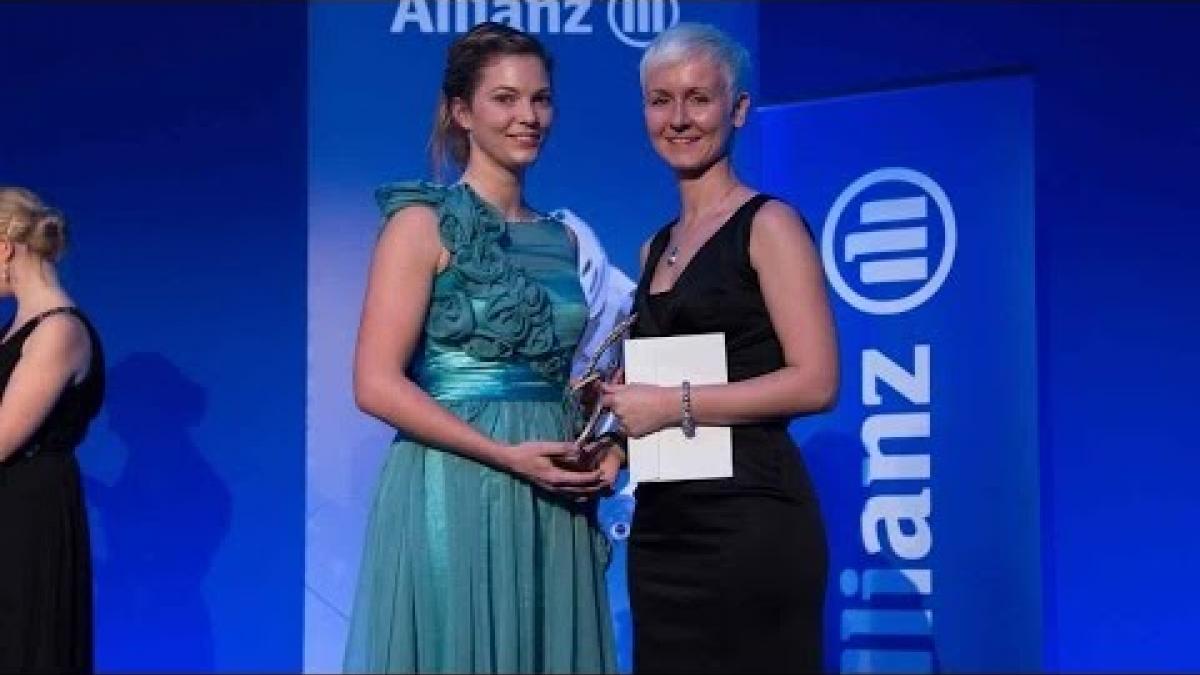 Marlou van Rhijn wins Best Female Debut Paralympic Award
