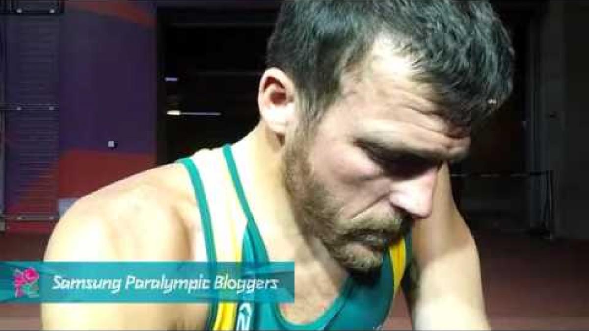 IPC Blogger - T54 5000m Round 1, Paralympics 2012