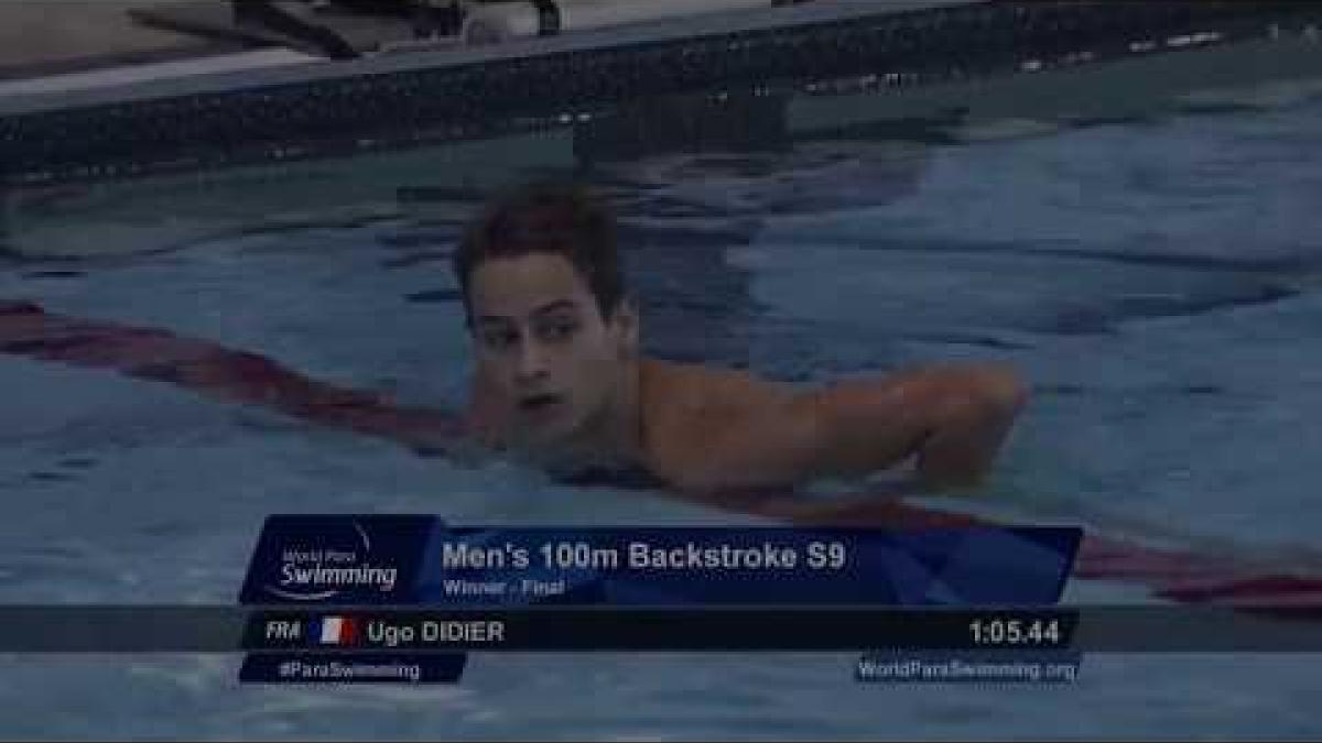 Men's 100 m Backstroke S9 | Final | Mexico City 2017 World Para Swimming Championships