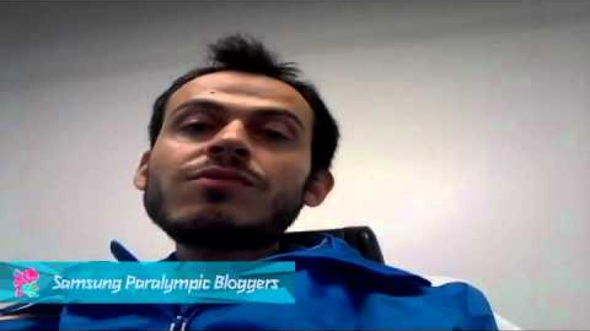 Grigoris Polychronidis - Last blog, Paralympics 2012