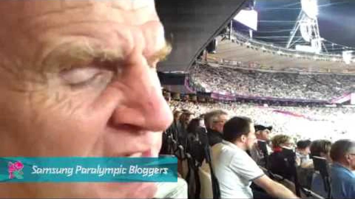 Mike Brace - Crowd post david weir, Paralympics 2012