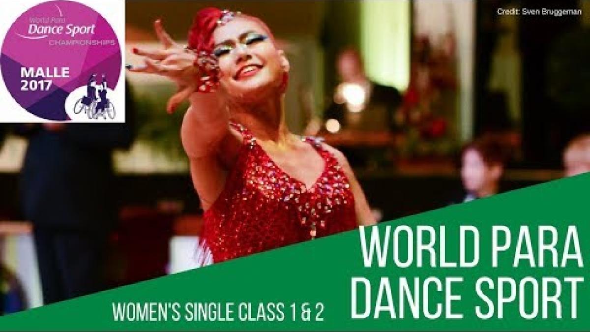 Women's Single Class 2 Semi-Final | Malle 2017 | World Para Dance Sport